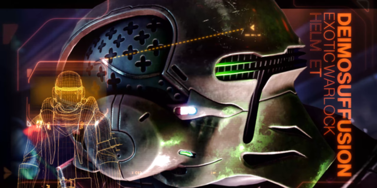 Warlock using Deimosuffusion Strand abilities